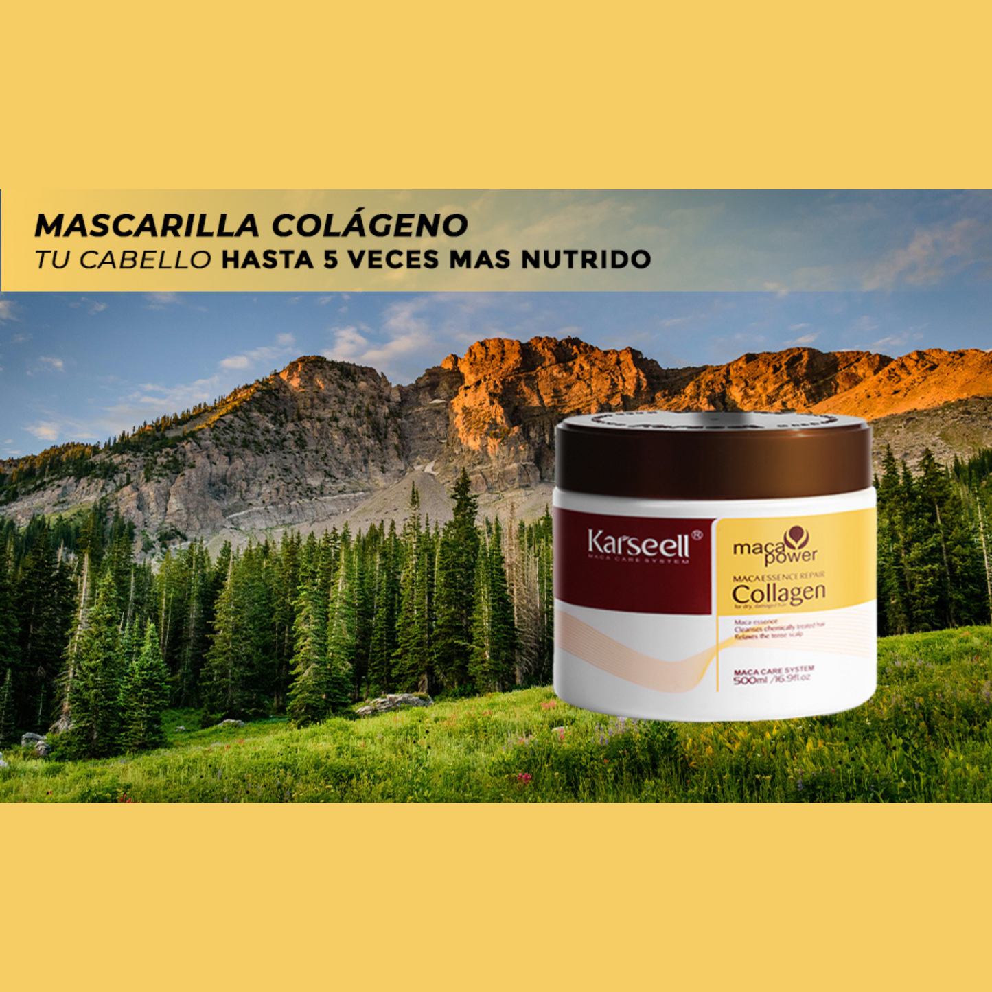 Mascarilla Capilar Reparación Karseell