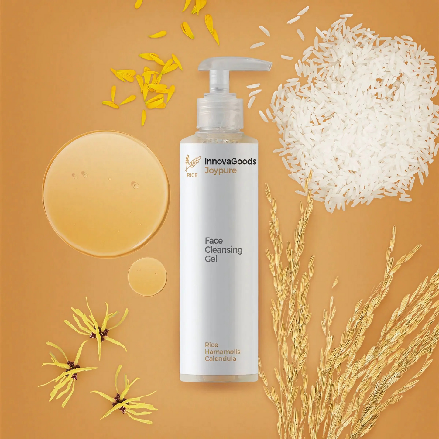 Pack de Rutina Facial y Corporal Rice InnovaGoods