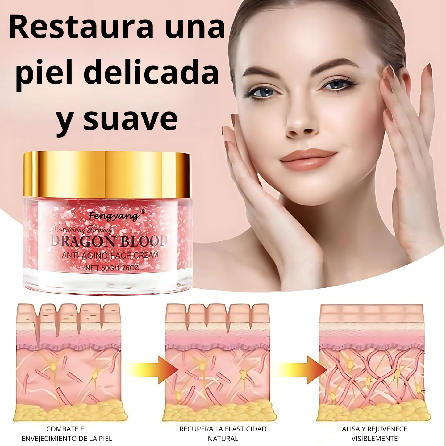 Crema de Cara Antiedad Sangre de Dragon