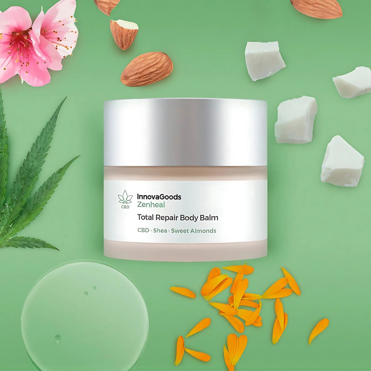 Pack de Rutina Facial y Corporal CBD InnovaGoods