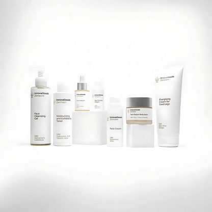 Pack de Rutina Facial y Corporal CBD InnovaGoods