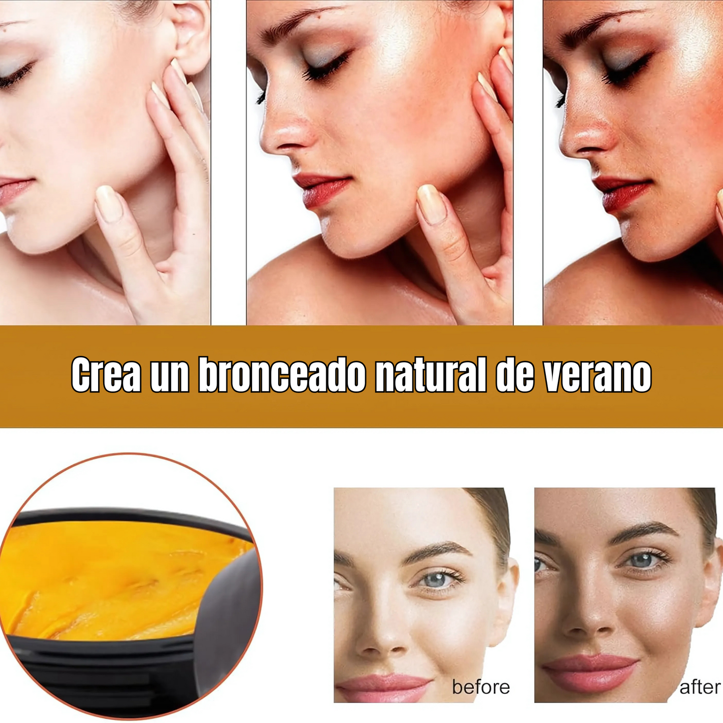 Crema Bronceadora EELHOE