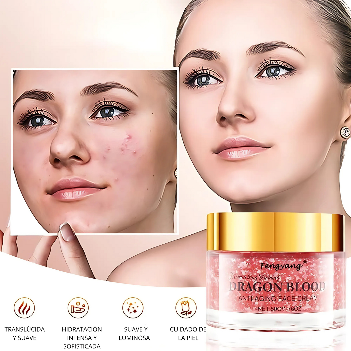 Crema de Cara Antiedad Sangre de Dragon