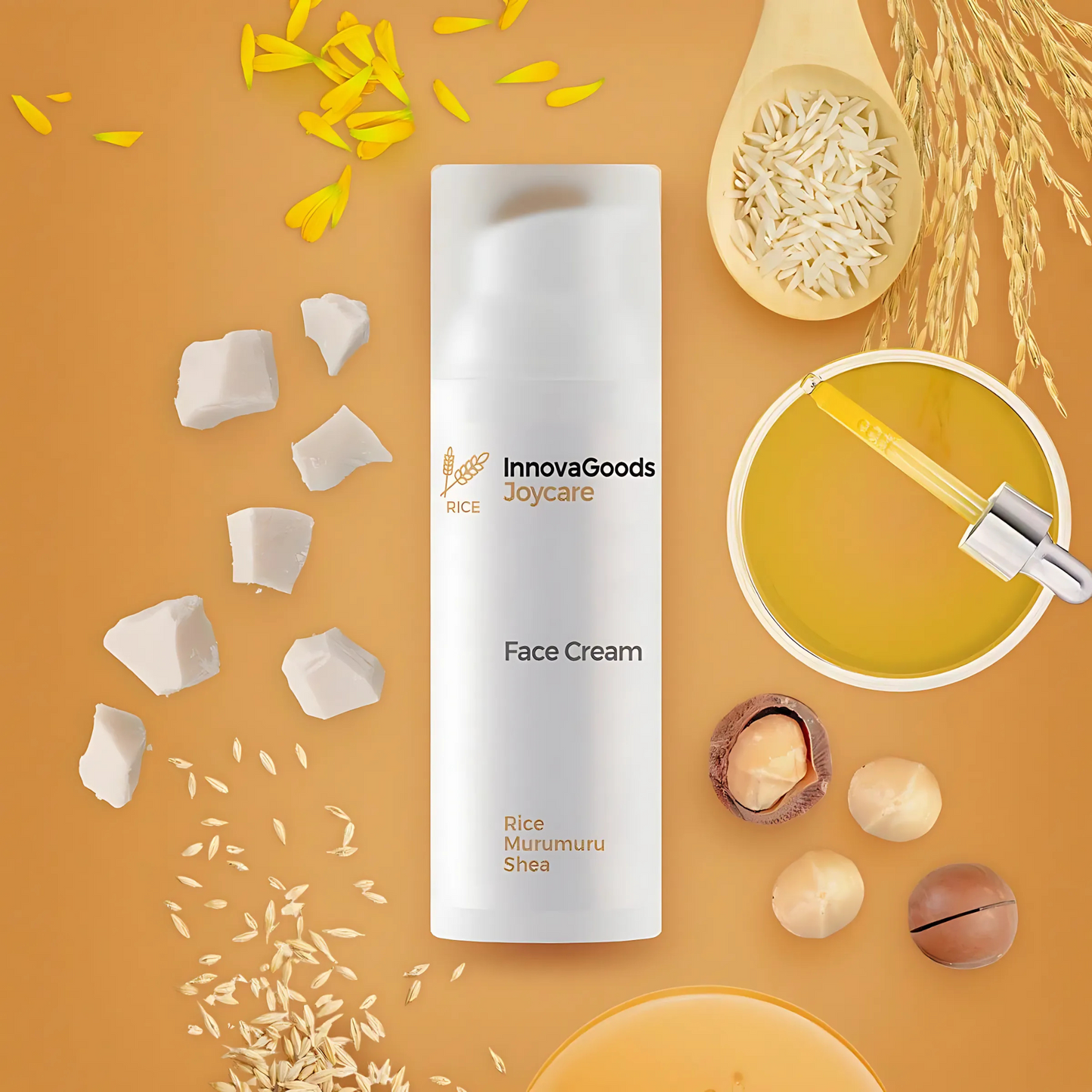 Pack de Rutina Facial y Corporal Rice InnovaGoods