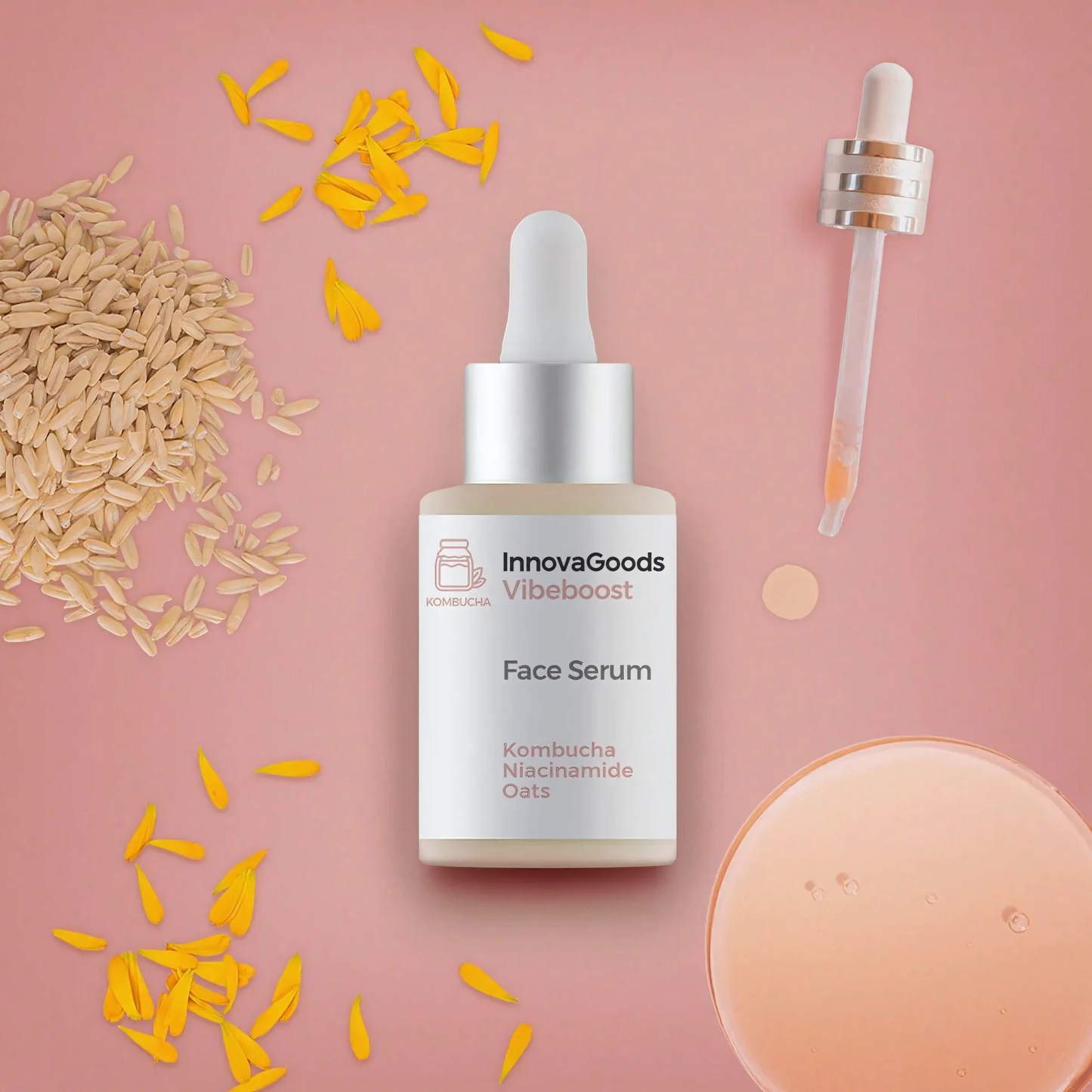 Pack Tratamiento Facial Reafirmante Kombucha InnovaGoods