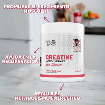Old School Labs creatina para mujer - OMNYA GO FIT