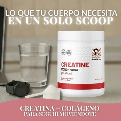 Old School Labs creatina para mujer - OMNYA GO FIT