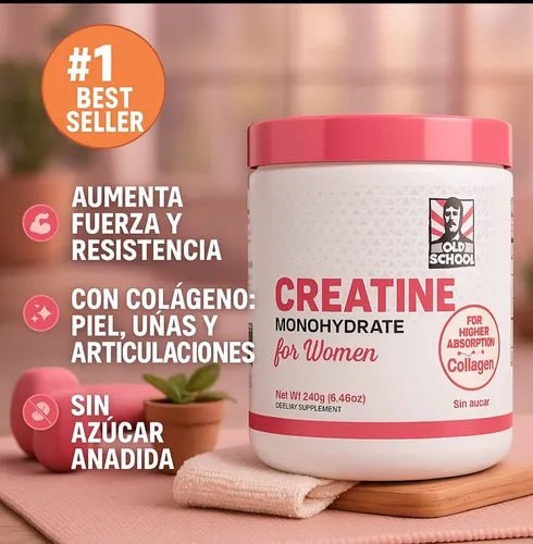 Old School Labs creatina para mujer - OMNYA GO FIT