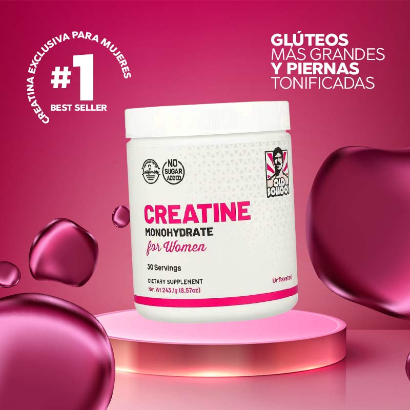 Old School Labs creatina para mujer - OMNYA GO FIT