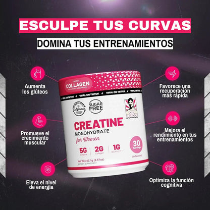 Old School Labs creatina para mujer - OMNYA GO FIT
